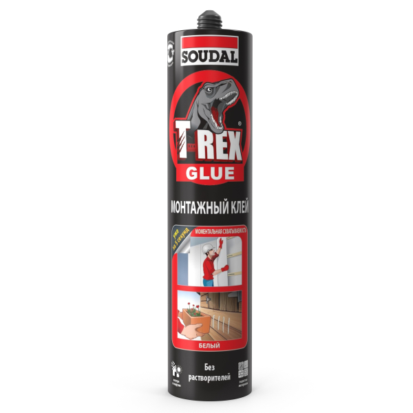 T-Rex монтажный клей моментальная схватываемость