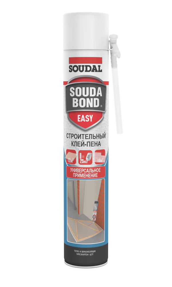 Полиуретановый клей в аэрозоле Soudabond Easy